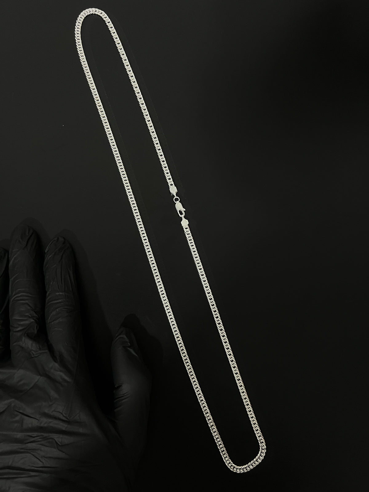 Corrente Eloduplo - 5MM/70CM Prata Mista