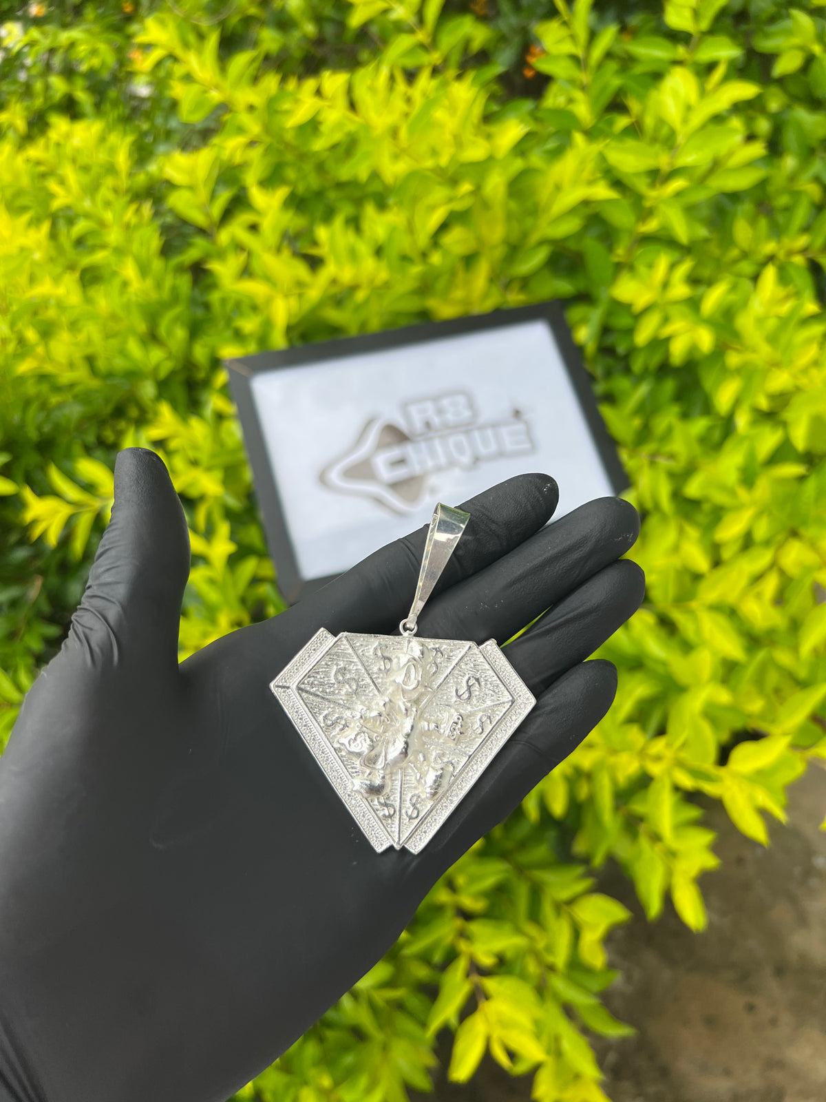 Pingente Tio Patinhas | Prata Mista