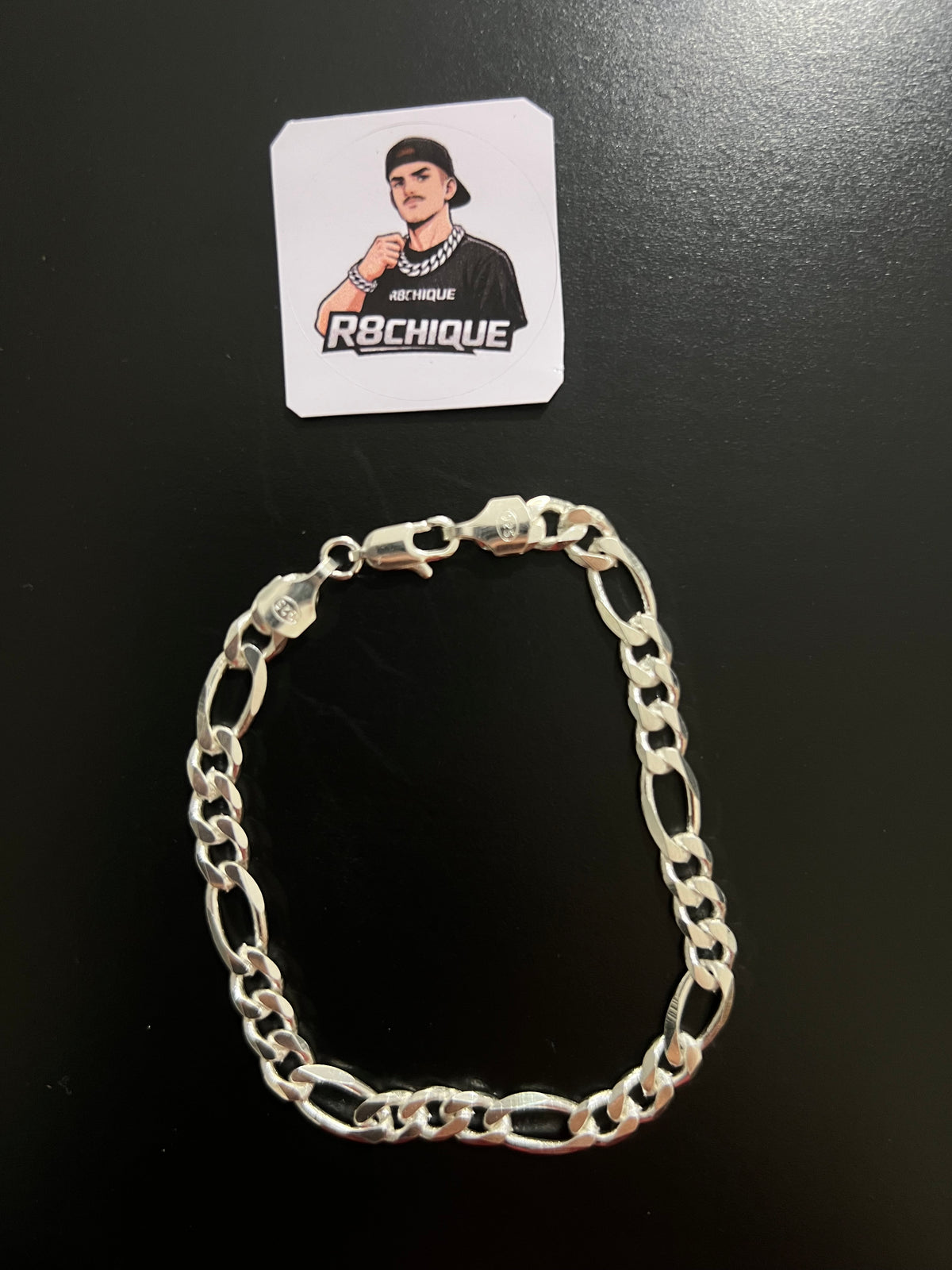 Pulseira 3x1 - 8MM Prata Mista