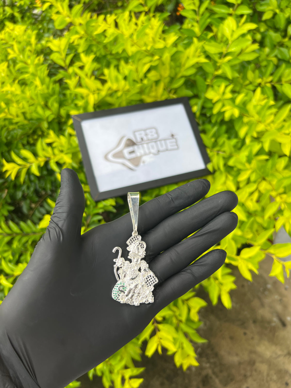 Pingente Tio Patinhas | Prata Mista