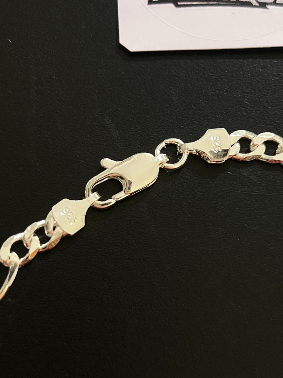 Pulseira 3x1 - 5MM Prata Mista