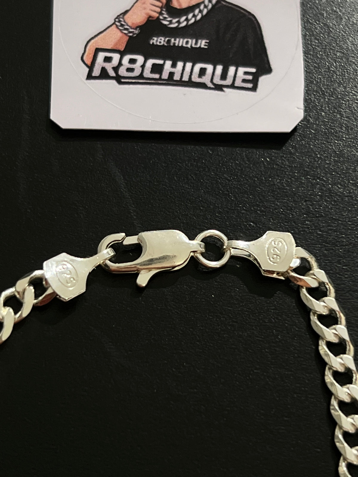 Pulseira 1x1 - 5MM Prata Mista