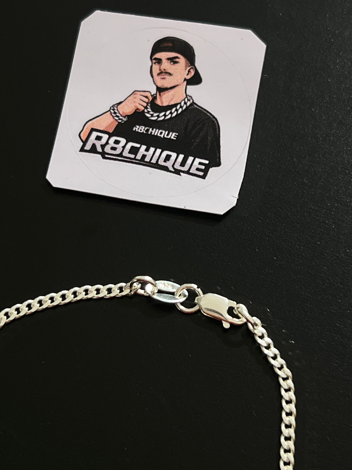 Pulseira 1x1 - 3MM Prata Mista