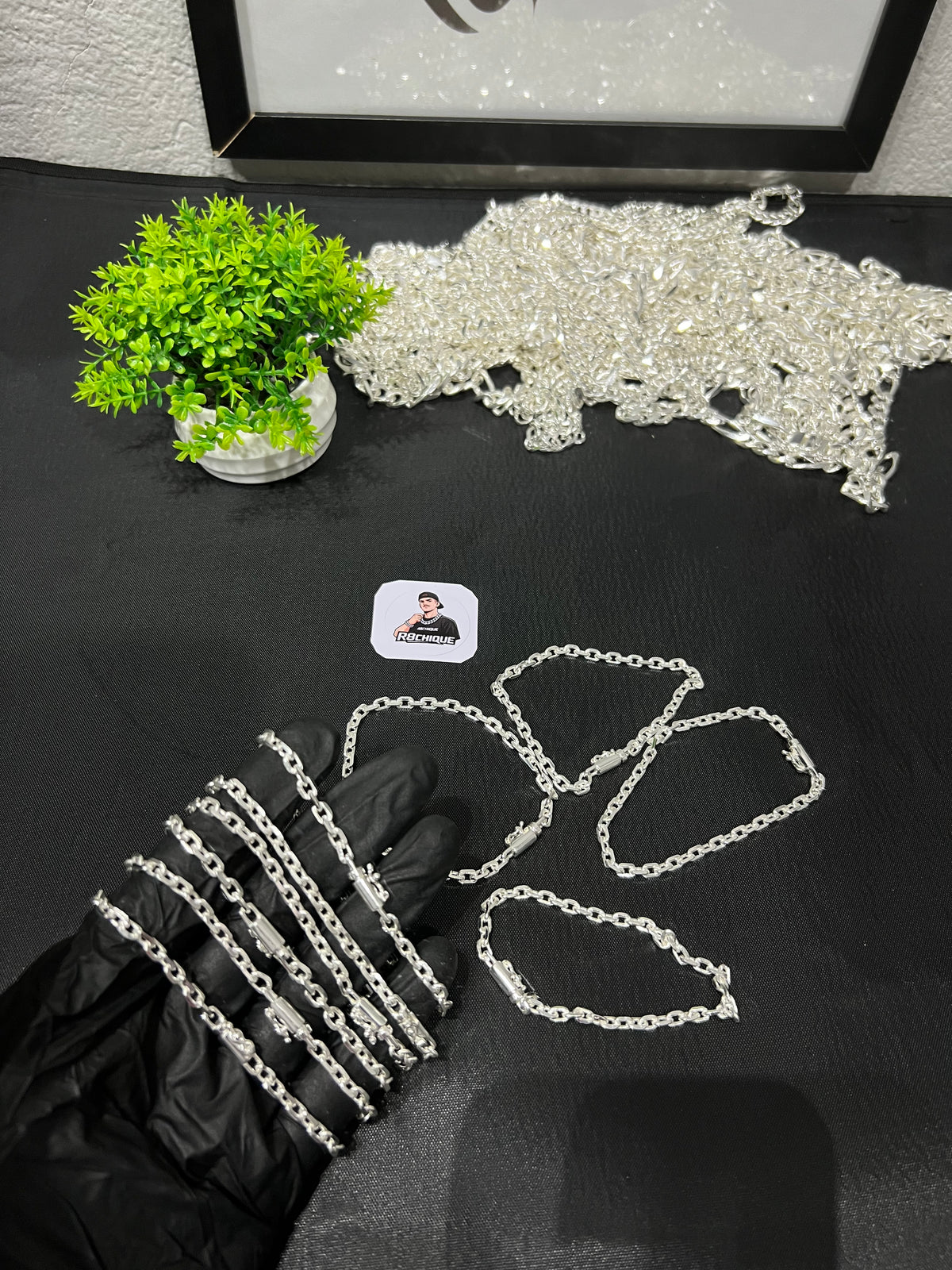 Kit Revenda | 4 Pulseira 5MM/70CM - Cartie + Dedeira de Brinde