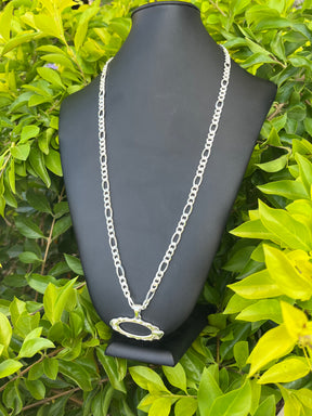 Corrente + Pingente - 5MM / 3x1 (PODE ESCOLHER PINGENTE MANDA MENSAGEM)