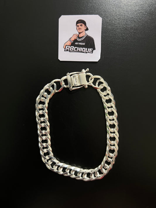 Pulseira Eloduplo - 10MM Prata Mista