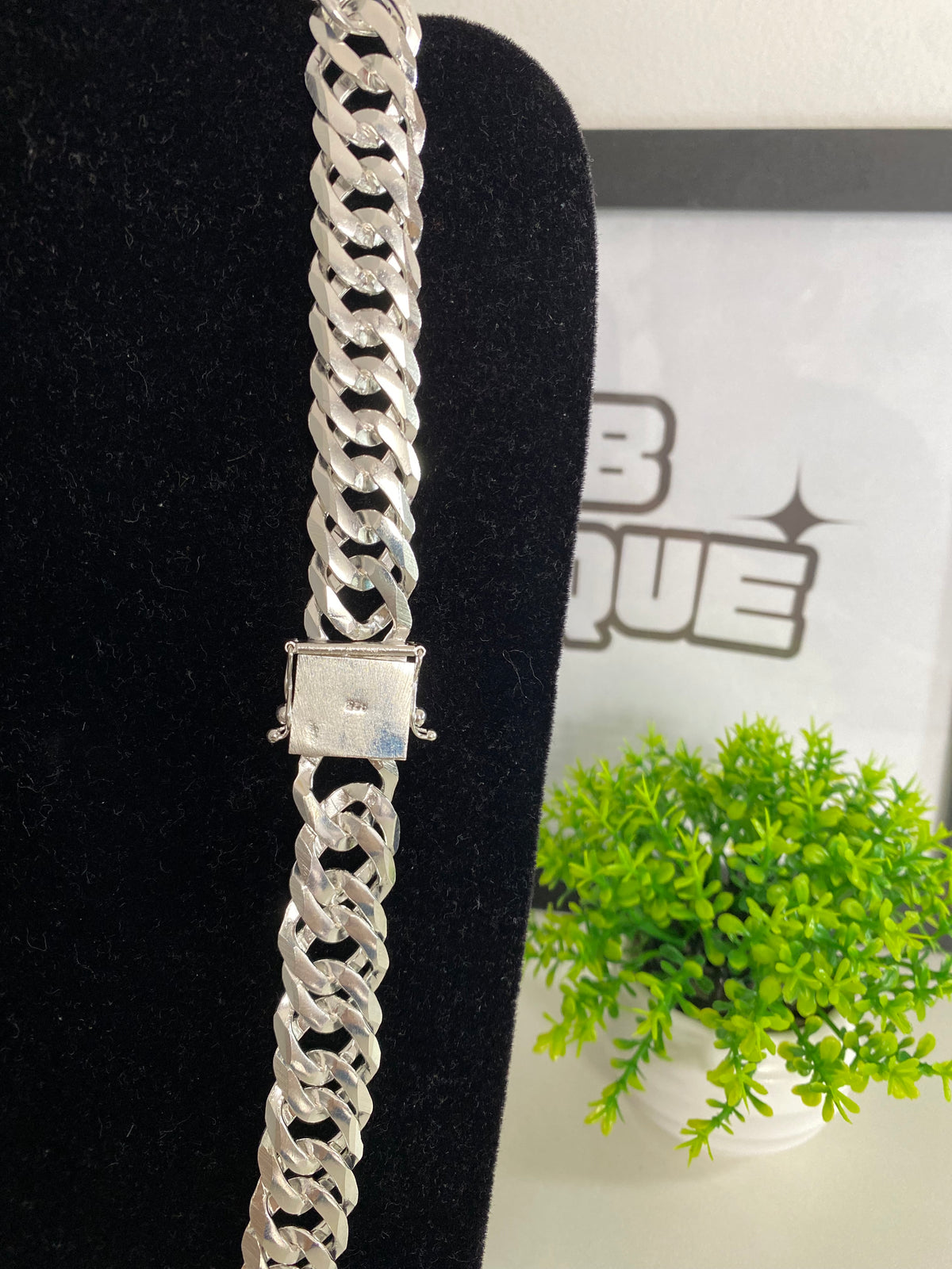 Corrente Prata EloDuplo - 22MM