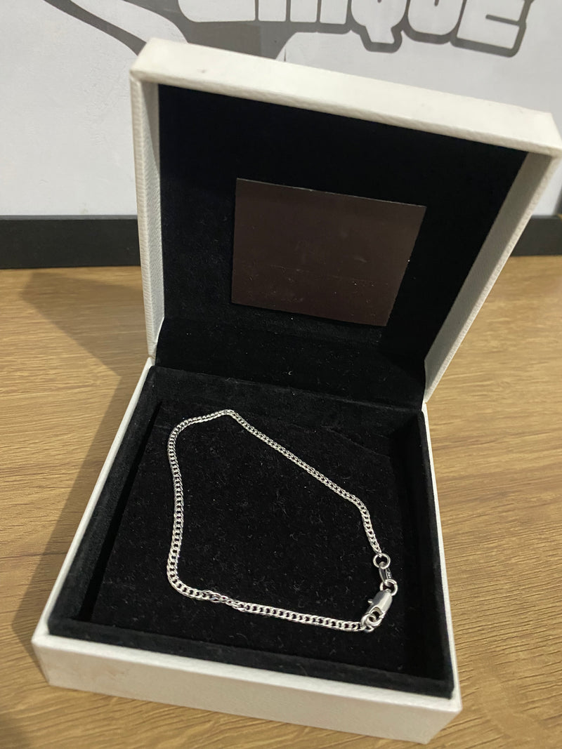Pulseira Prata 1x1 - 3MM
