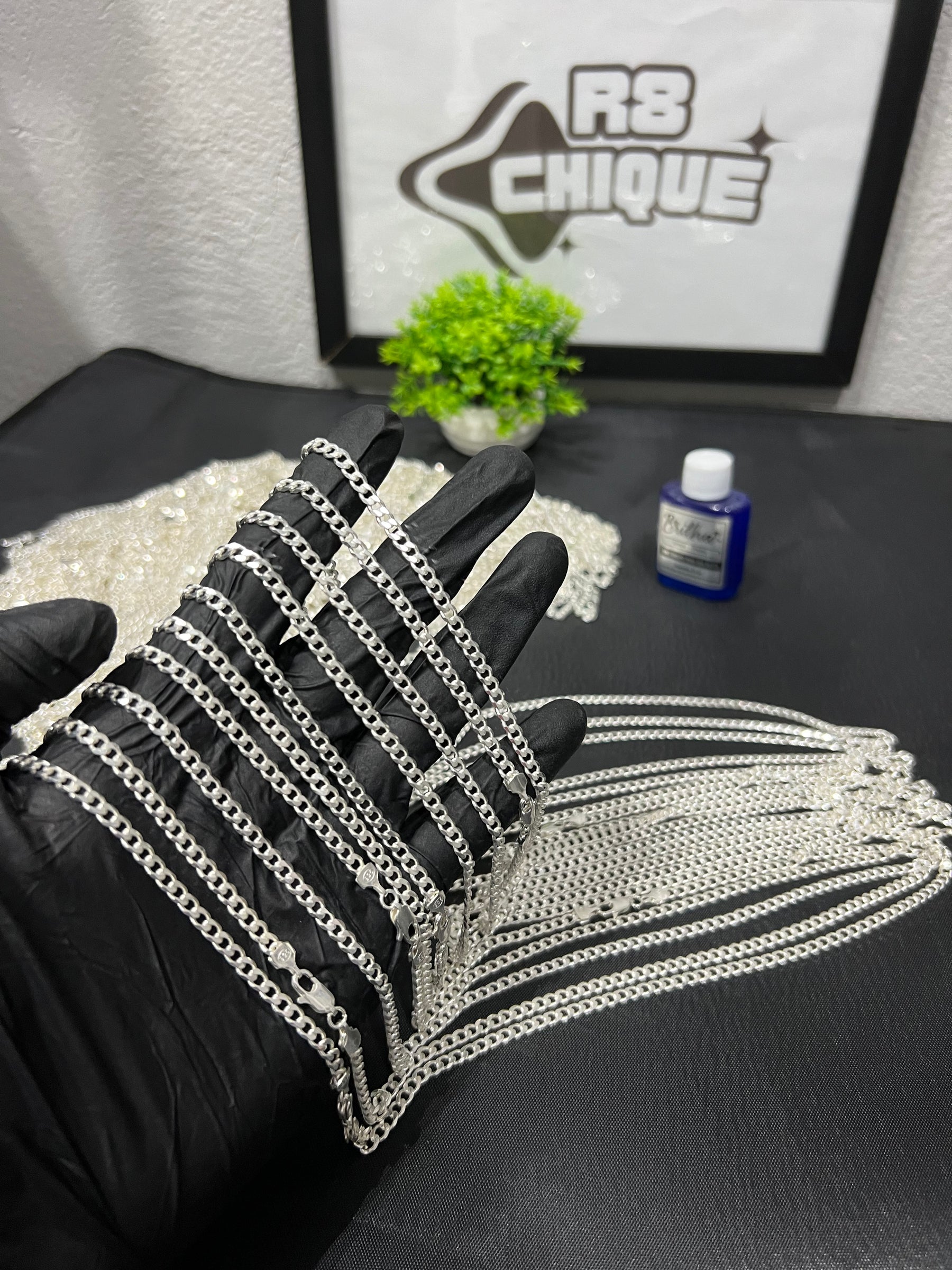 Kit Revenda | 10 Correntes 5MM - 1x1 / 70CM