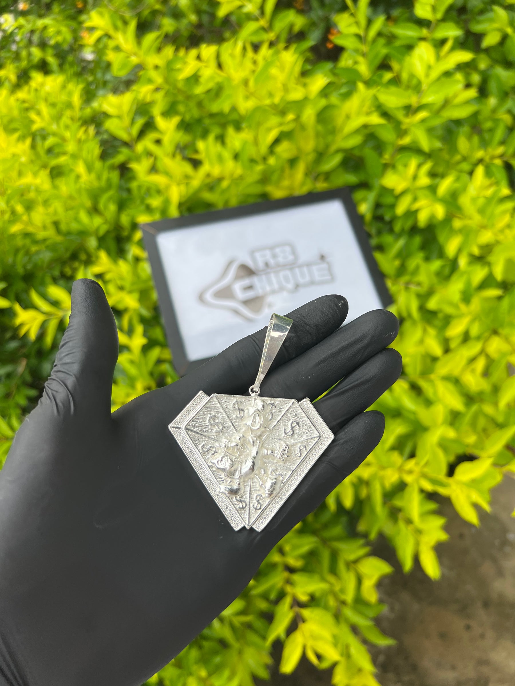 Pingente Tio Patinhas | Prata Mista