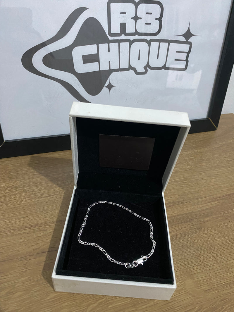 Pulseira Prata 3x1 - 3MM