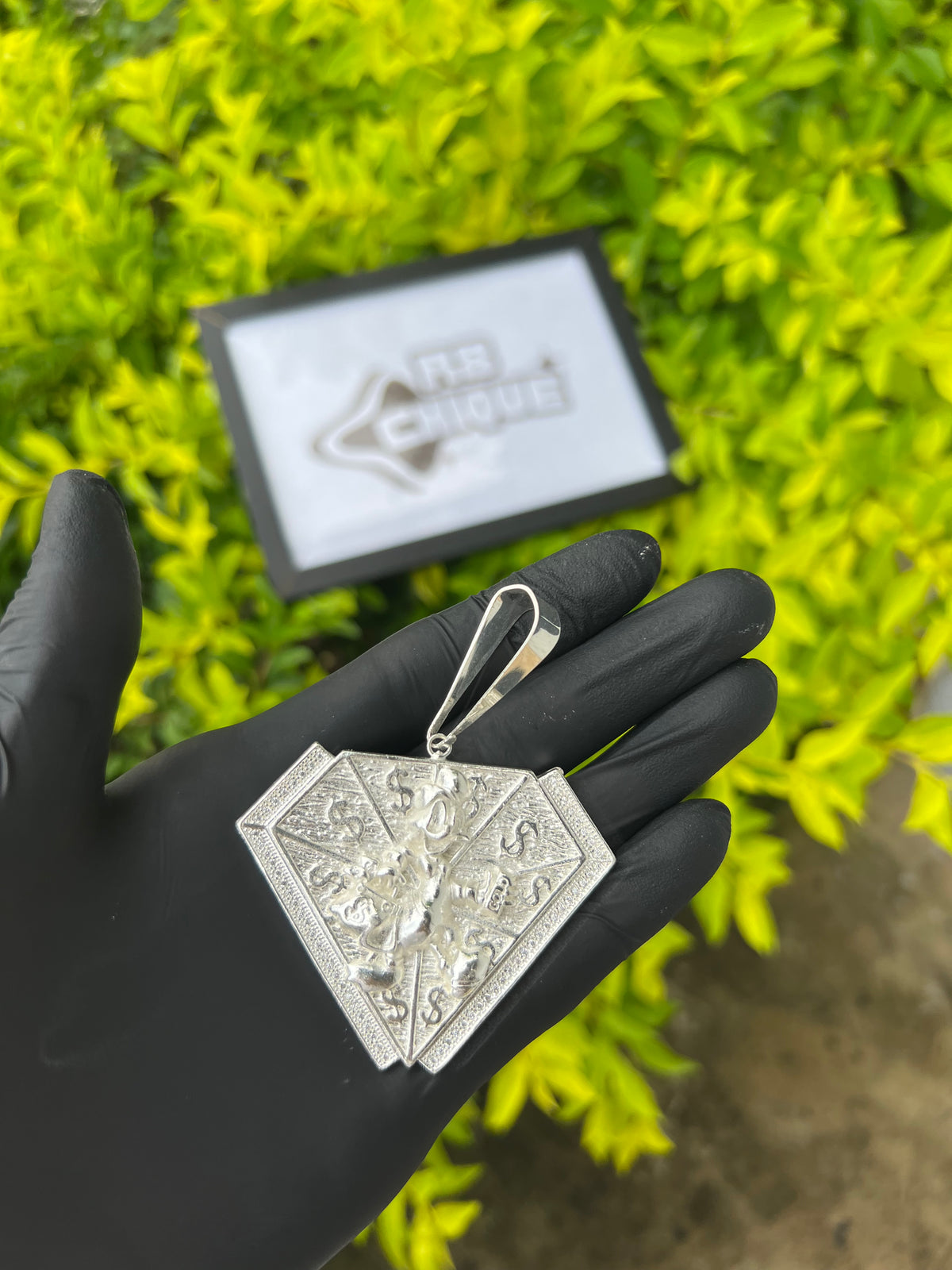 Pingente Tio Patinhas | Prata Mista