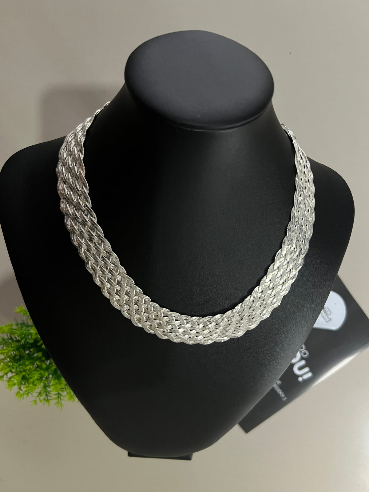 Corrente Feminina / 11 Fios - Foleada a Prata