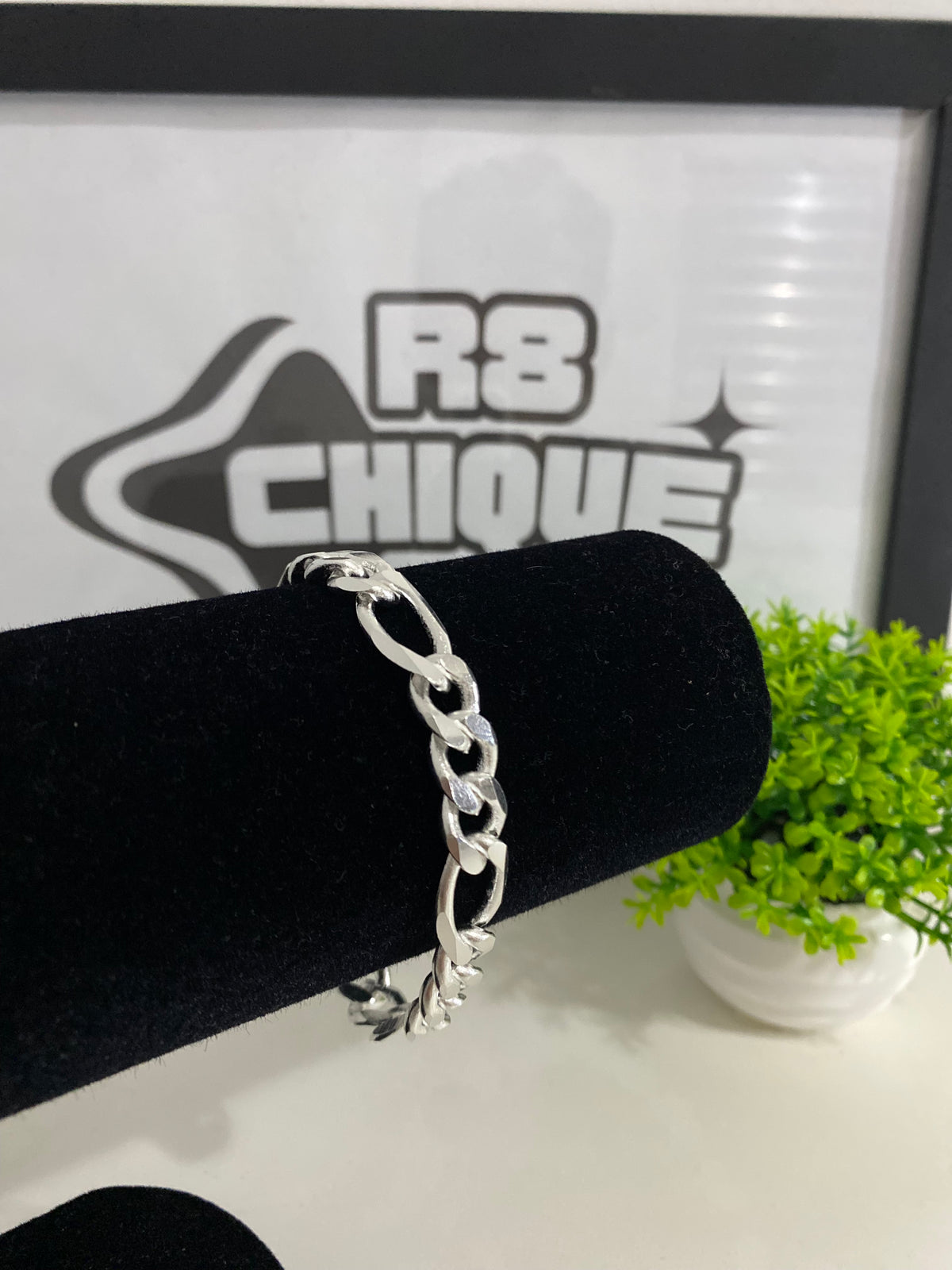 Pulseira Prata 3x1 - 12MM