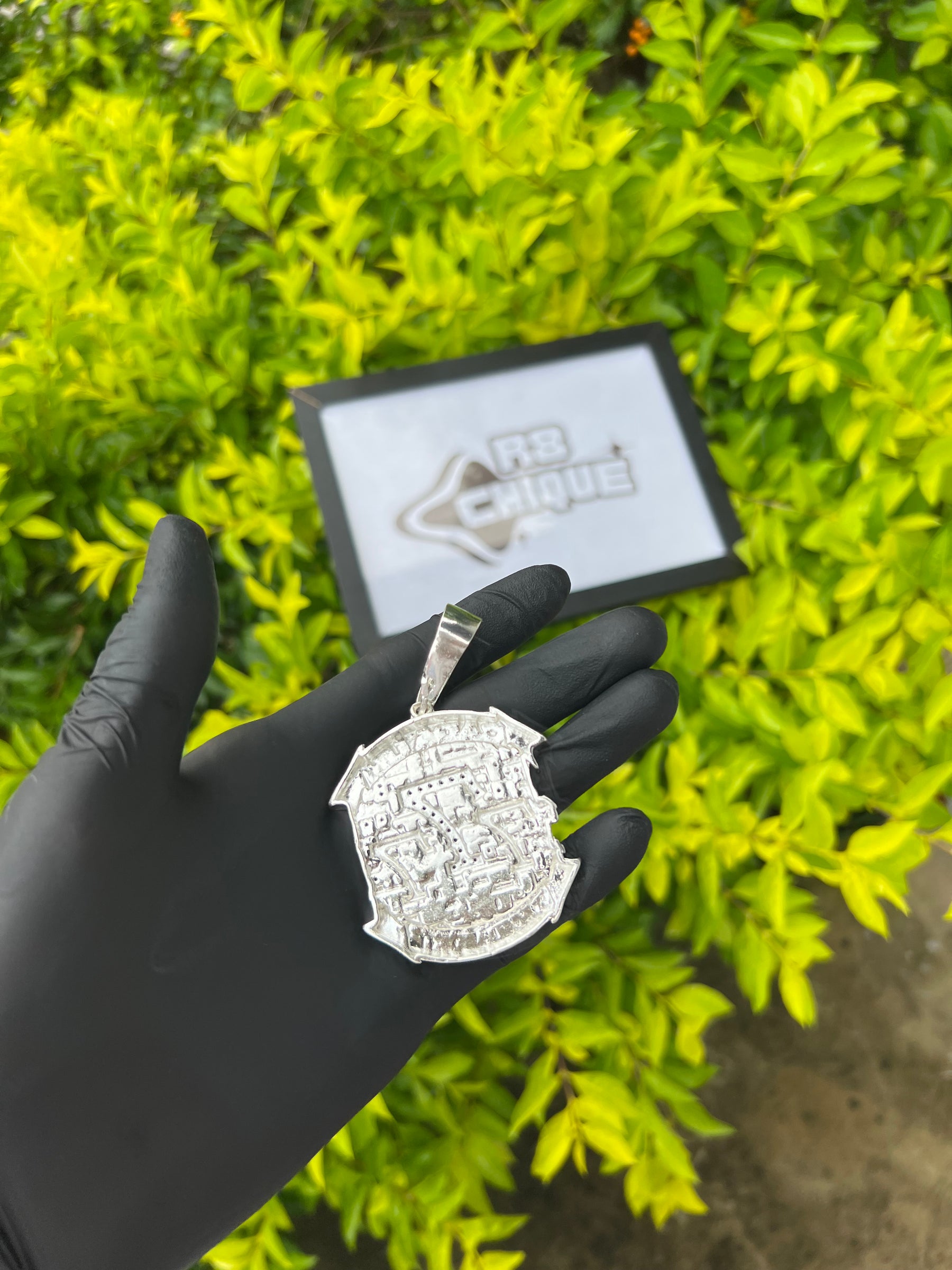 Pingente 777 | Prata Mista