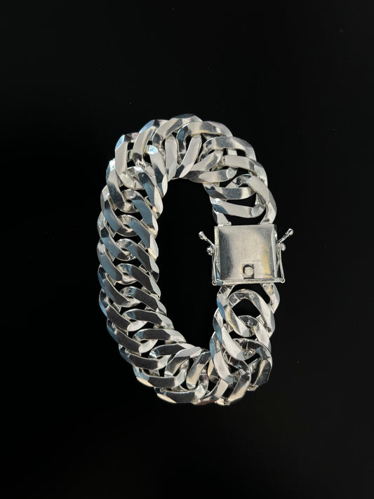 Pulseira Eloduplo - 25MM Prata Mista