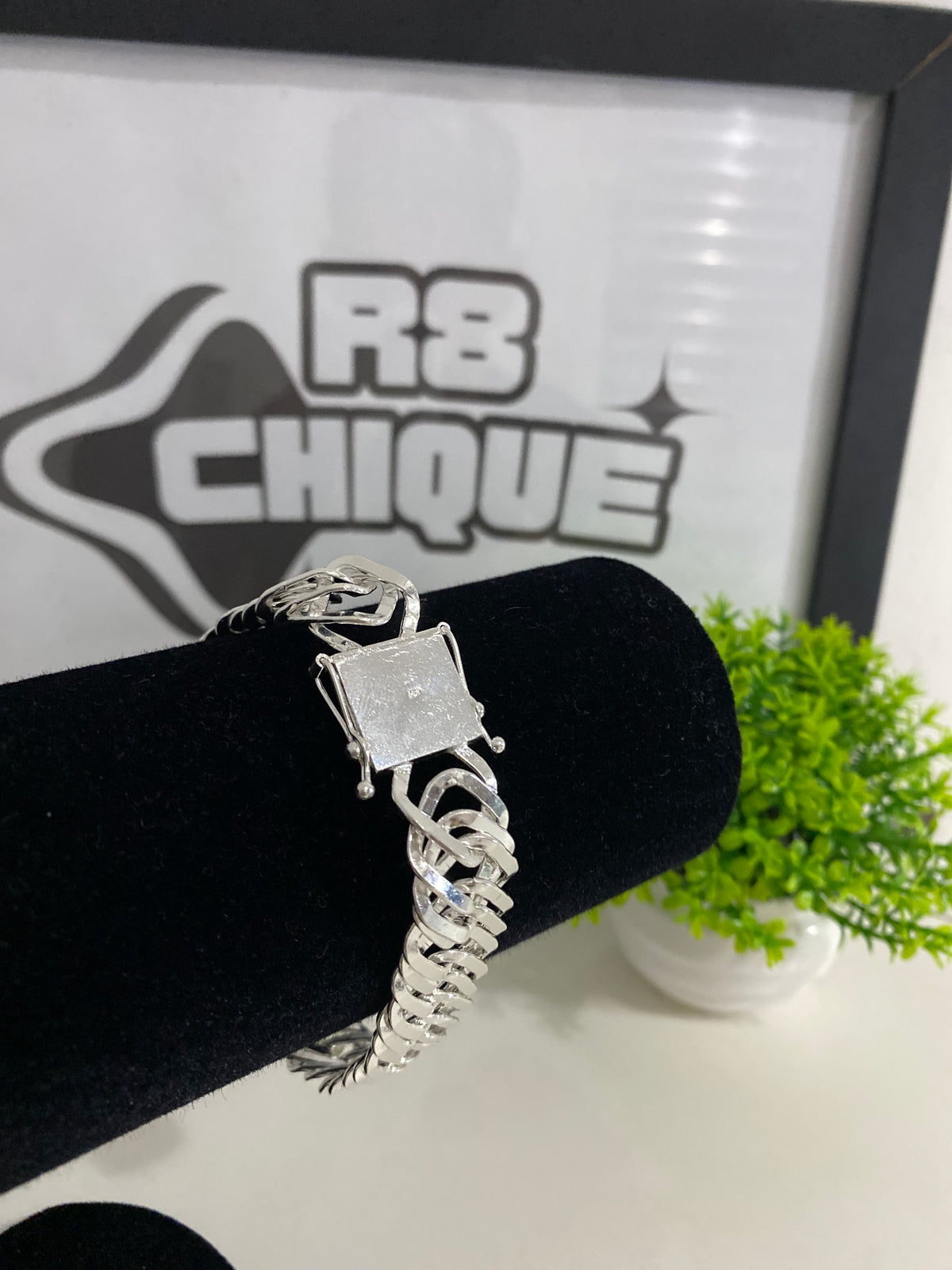 Pulseira Prata - 17MM