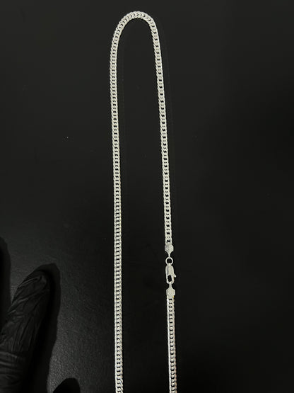 Corrente Eloduplo - 4MM/70CM Prata Mista