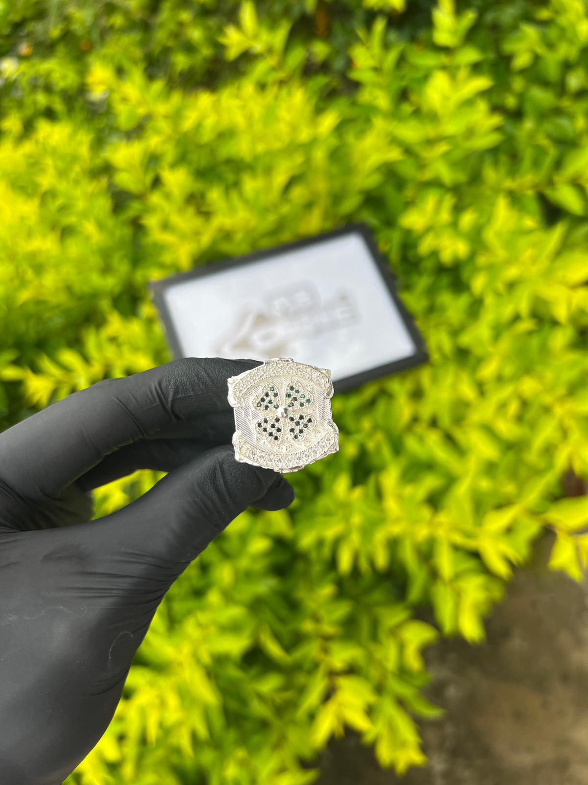 Dedeira Trevo | Prata Mista