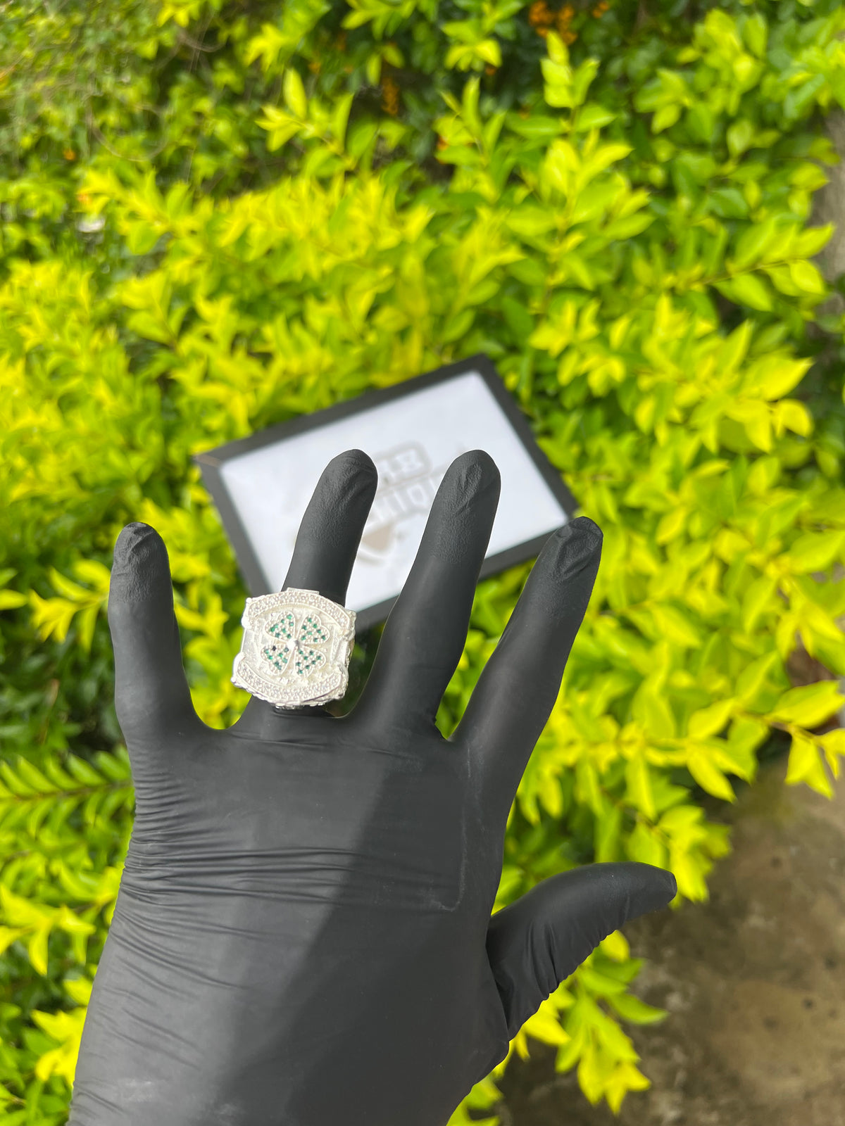 Dedeira Trevo | Prata Mista