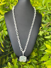 Corrente + Pingente - 12MM / Cartie (PODE ESCOLHER PINGENTE MANDA MENSAGEM)