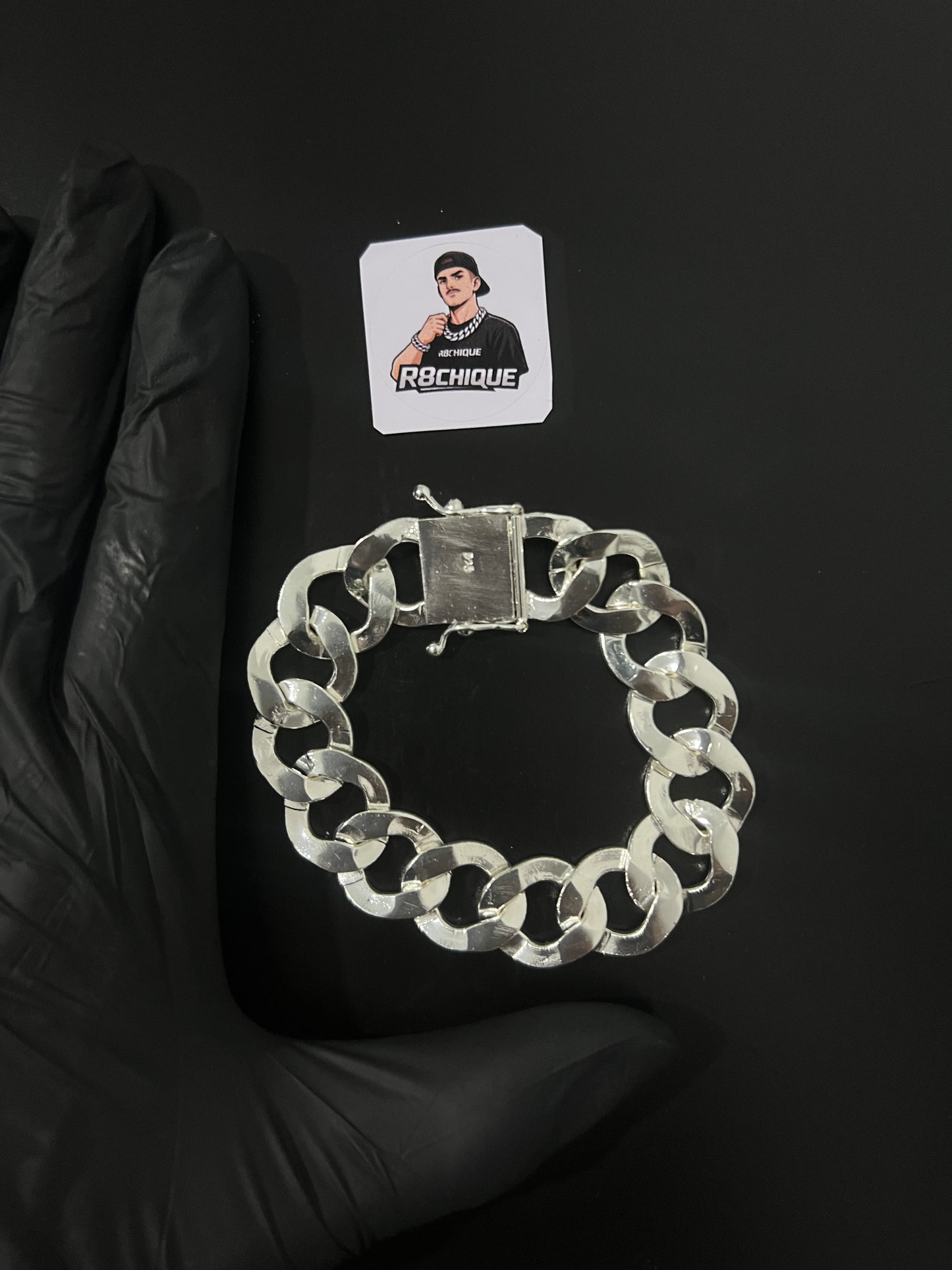 Pulseira 1x1 - 20MM Prata Mista