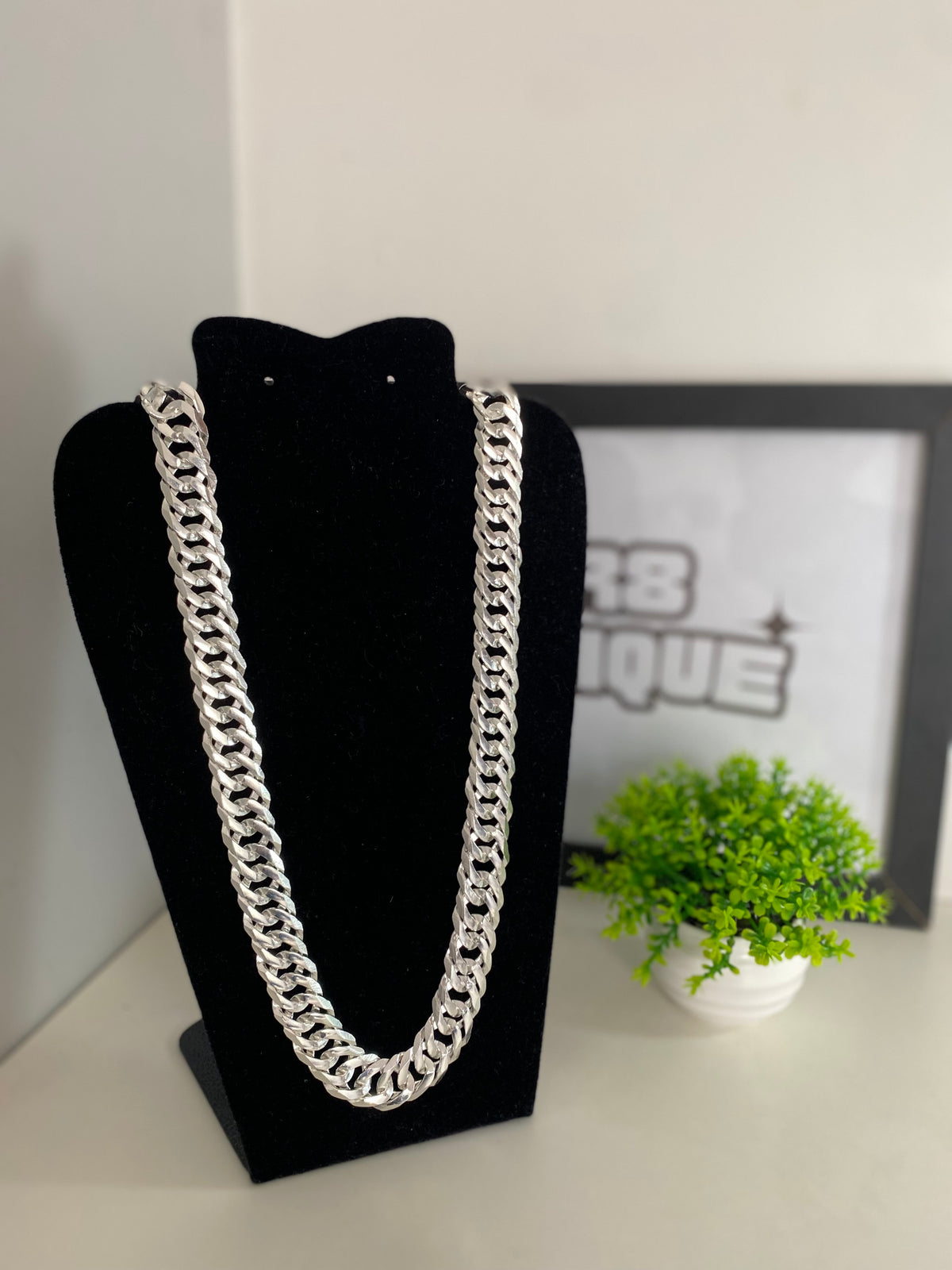 Corrente Prata EloDuplo - 22MM