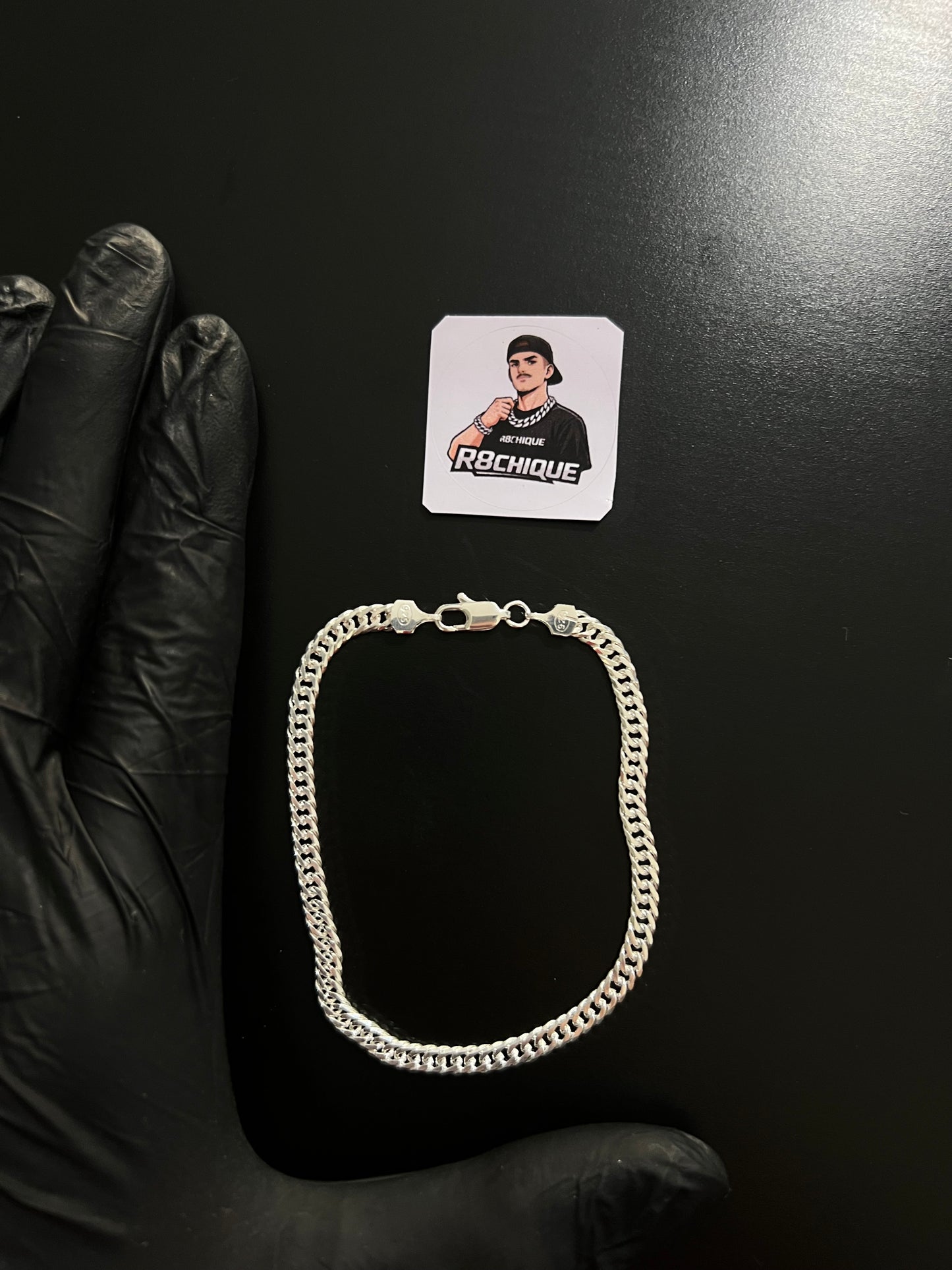 Pulseira Eloduplo - 4MM Prata Mista