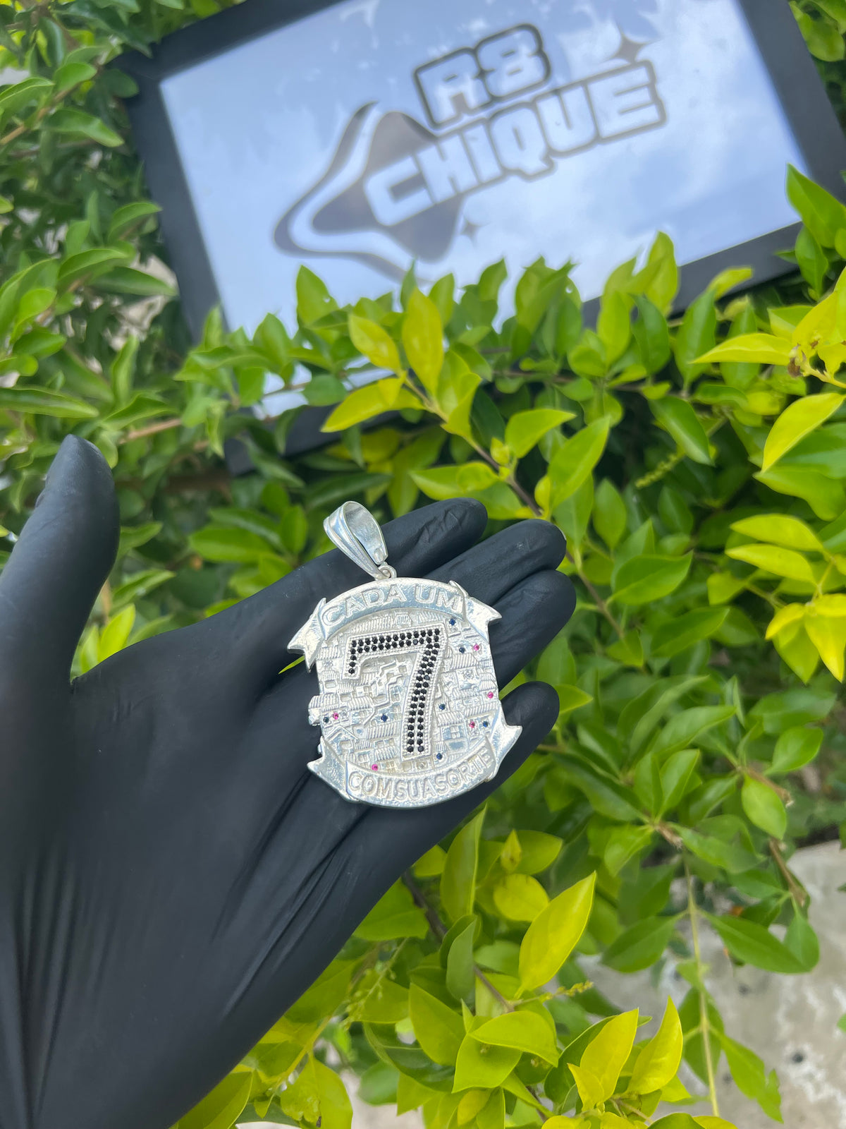 Pingente - 7 | Prata Mista