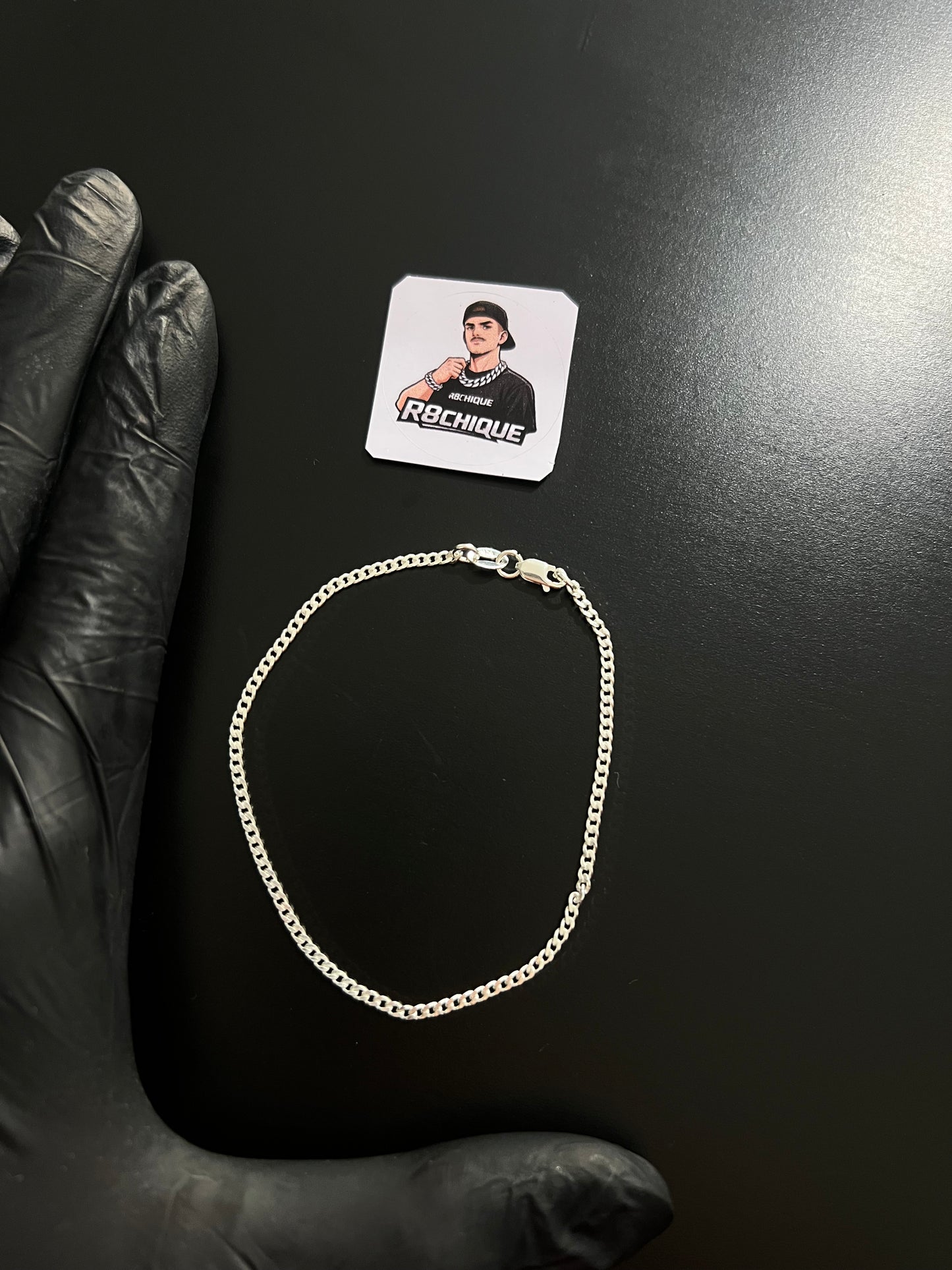 Pulseira 1x1 - 2MM Prata Mista