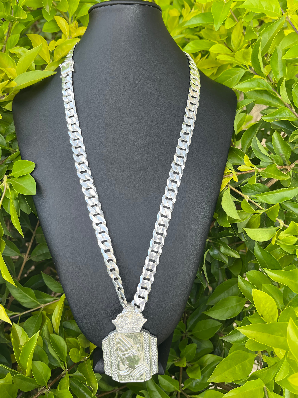 Corrente + Pingente - 13MM / 1x1 ITALIANA (PODE ESCOLHER PINGENTE MANDA MENSAGEM)