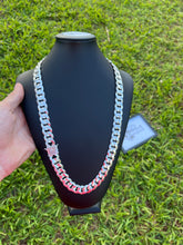 Corrente Prata Mista 1x1 - 18MM/70CM (ITALIANA)