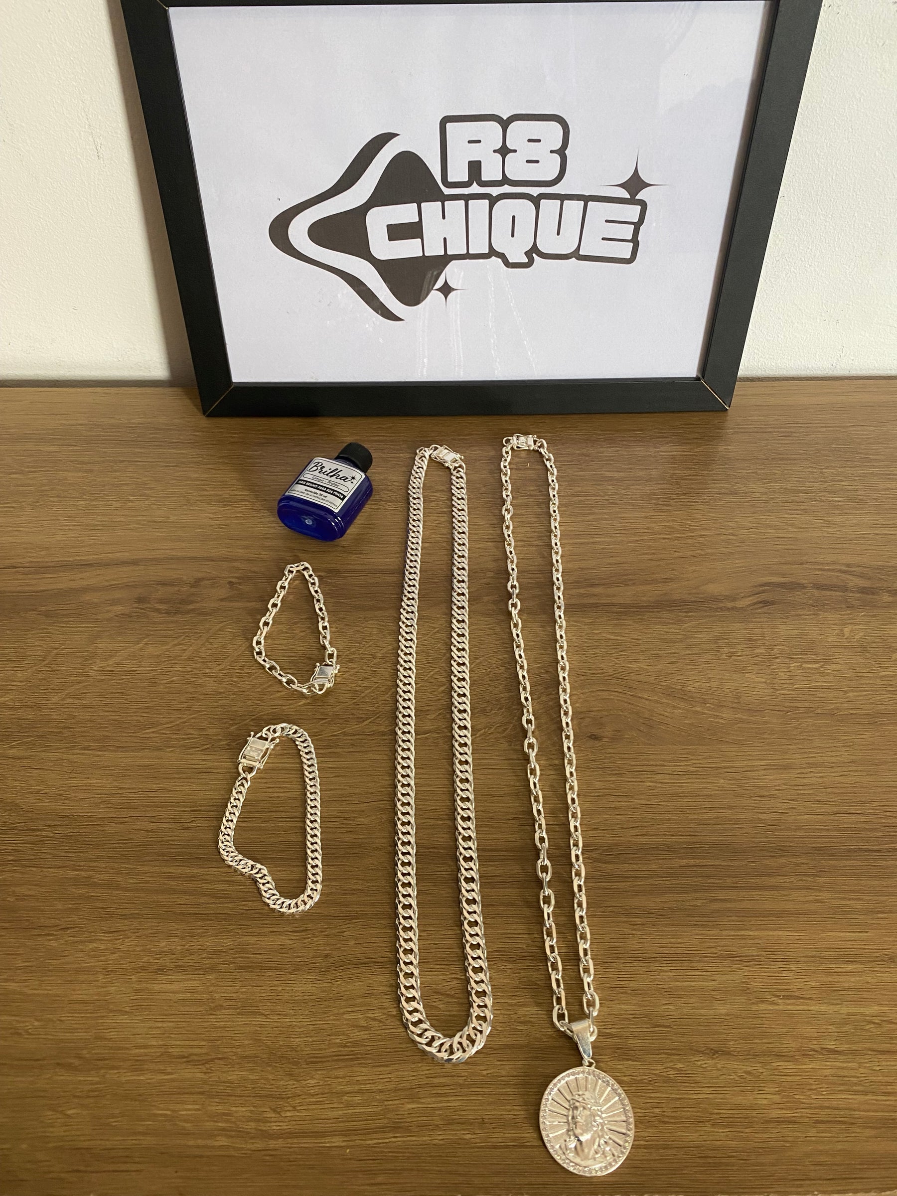 Kit Revenda | 1 Conjunto 8MM - Cartie / 1 Conjunto 12MM - EloDuplo / +Limpa Pratas BRINDE (Kit 49)