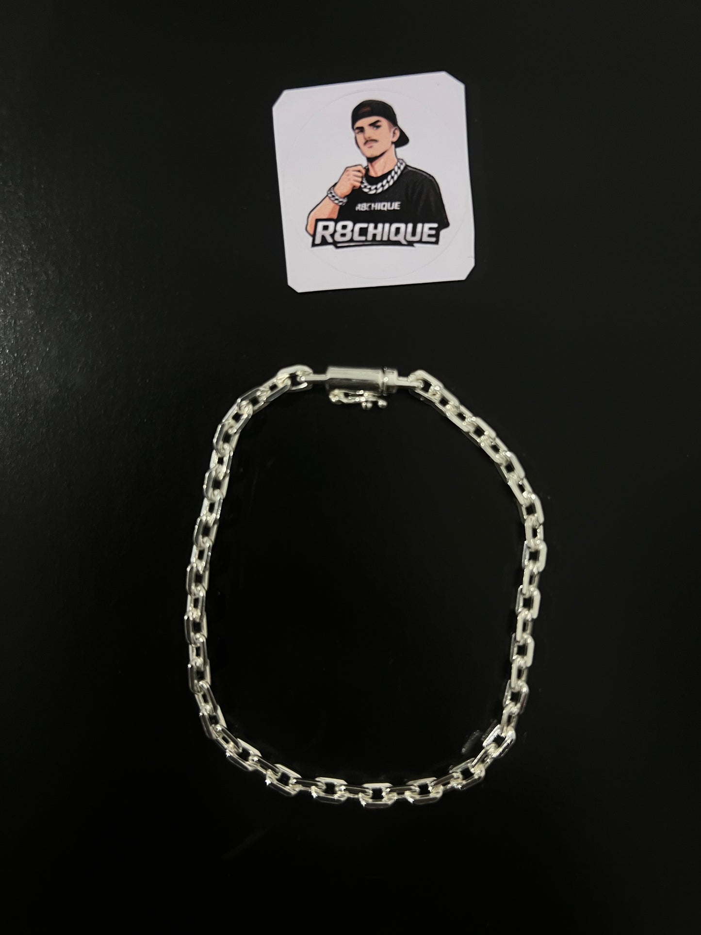 Pulseira Cartie - 4MM Prata Mista