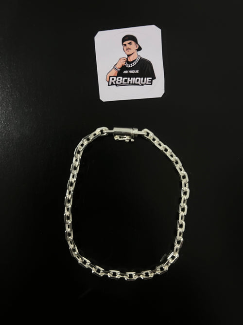 Pulseira Cartie - 4MM Prata Mista
