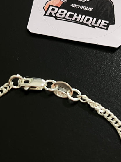 Pulseira Eloduplo - 2MM Prata Mista