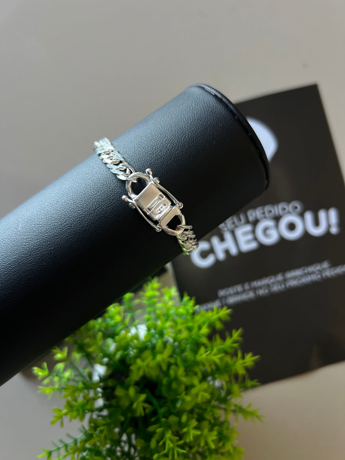 Pulseira Prata EloDuplo - 8MM