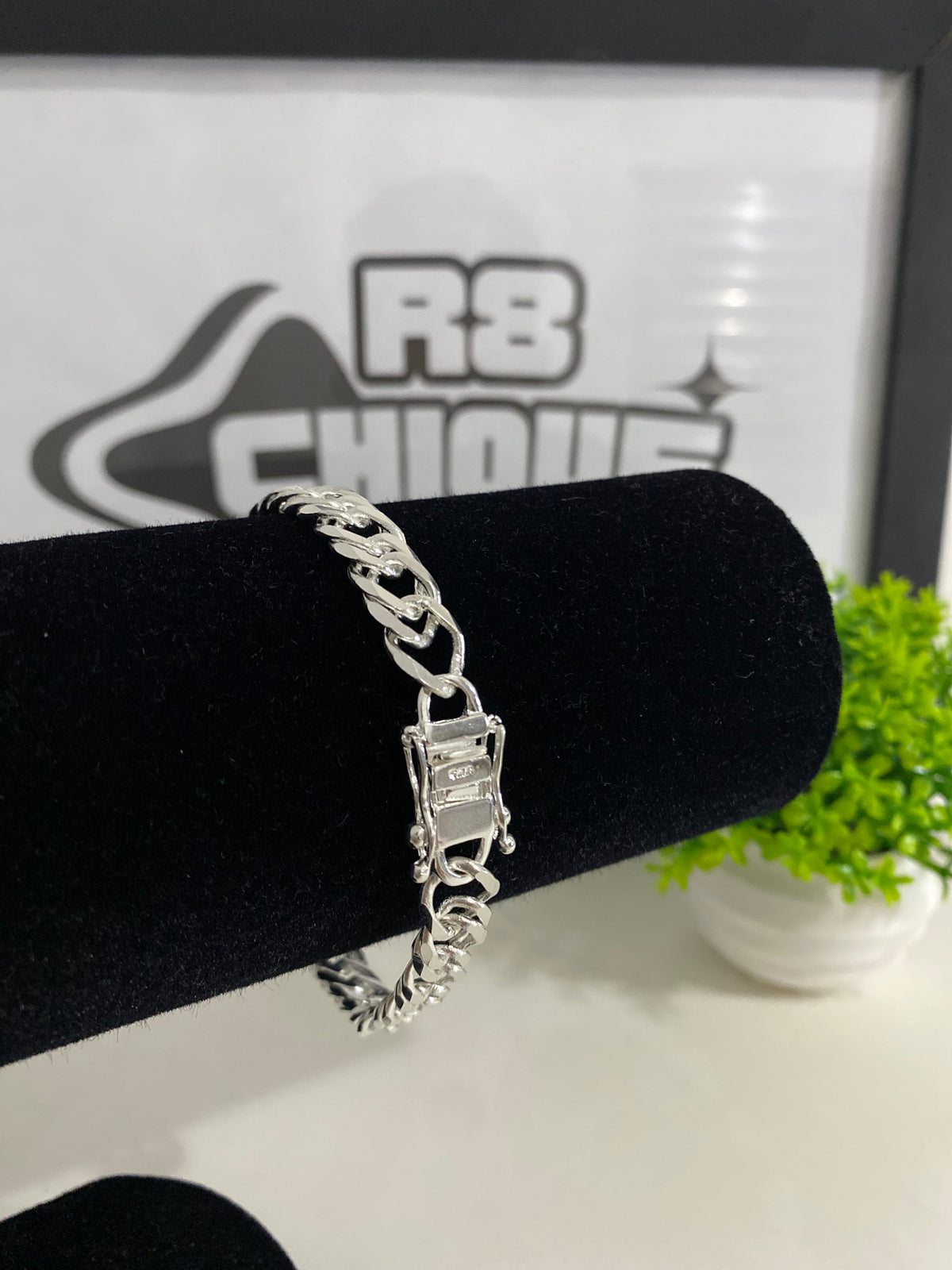 Pulseira Prata 12MM - EloDuplo