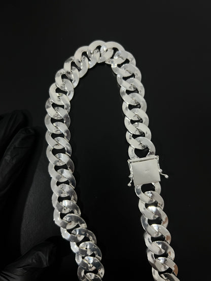 Corrente 1x1 - 25MM/70CM Prata Mista