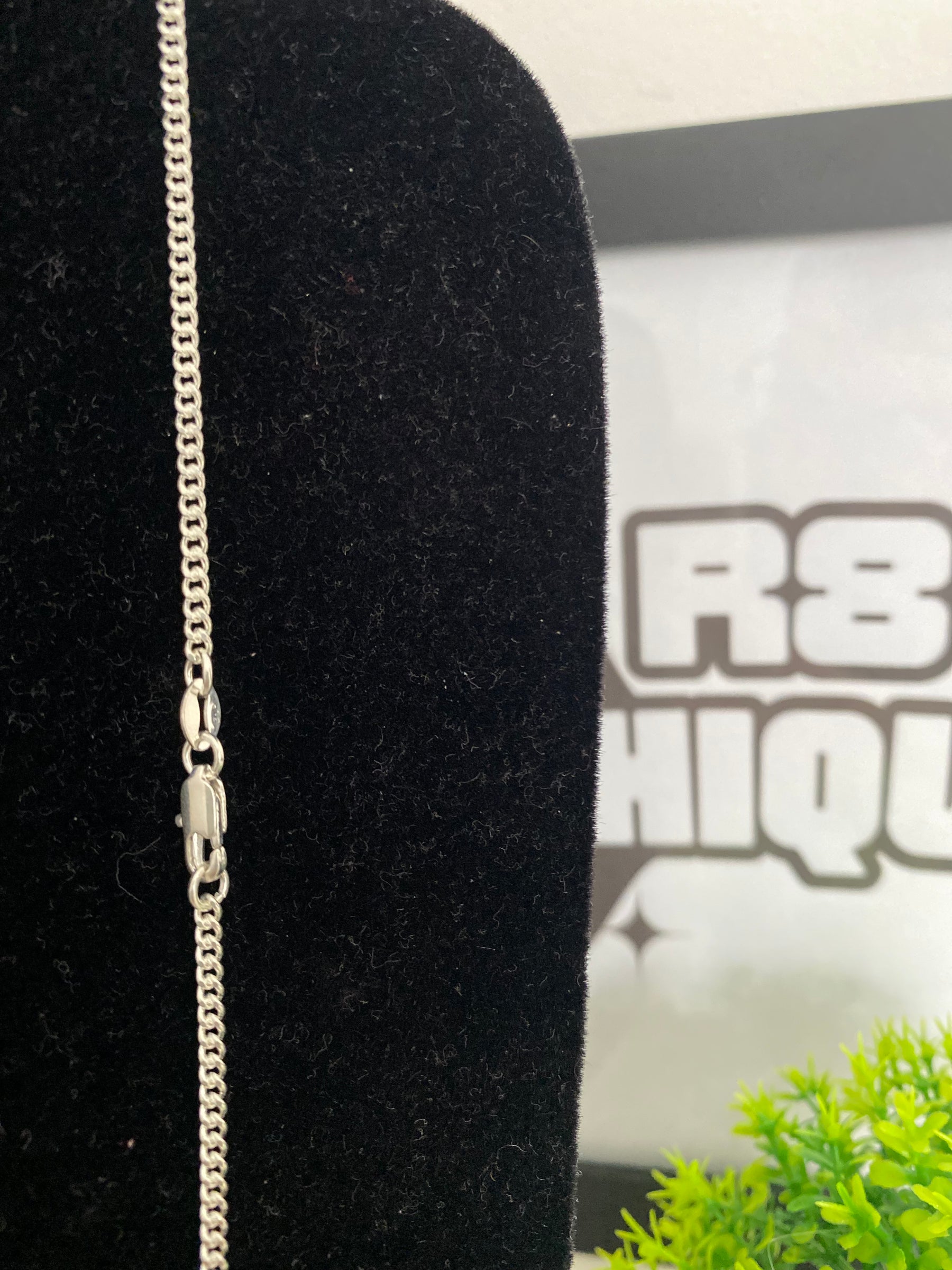 Corrente Prata 1x1 Gourmet - 3MM/70CM