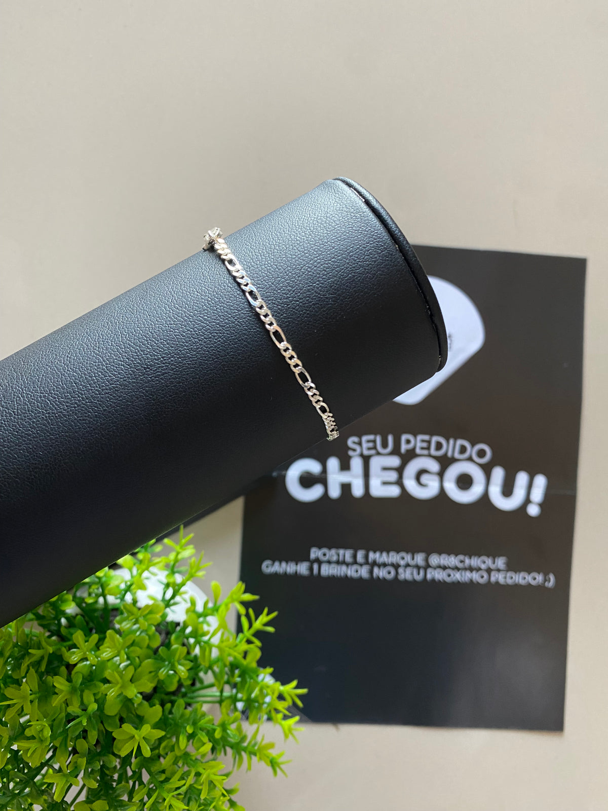 Pulseira Prata 3x1 - 3MM