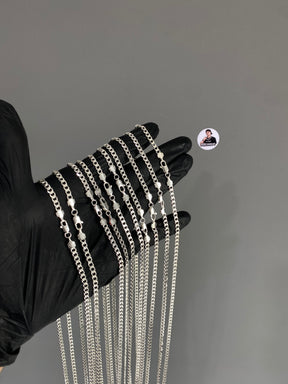 Kit Revenda | 10 Correntes 5MM - 1x1 / 70CM