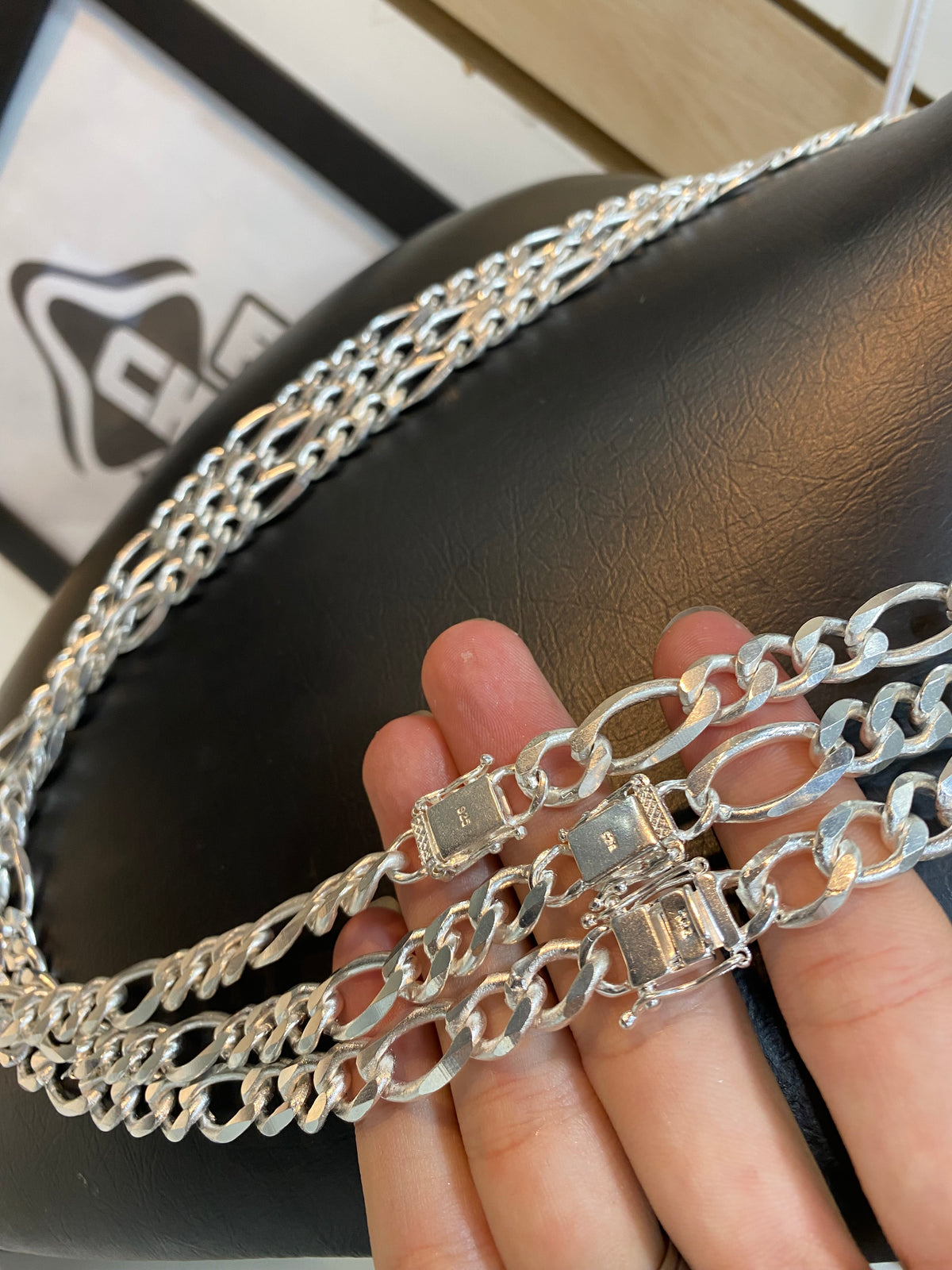 Kit Revenda | 3 Corrente de 12MM / 3x1 - 70CM (Kit 46)