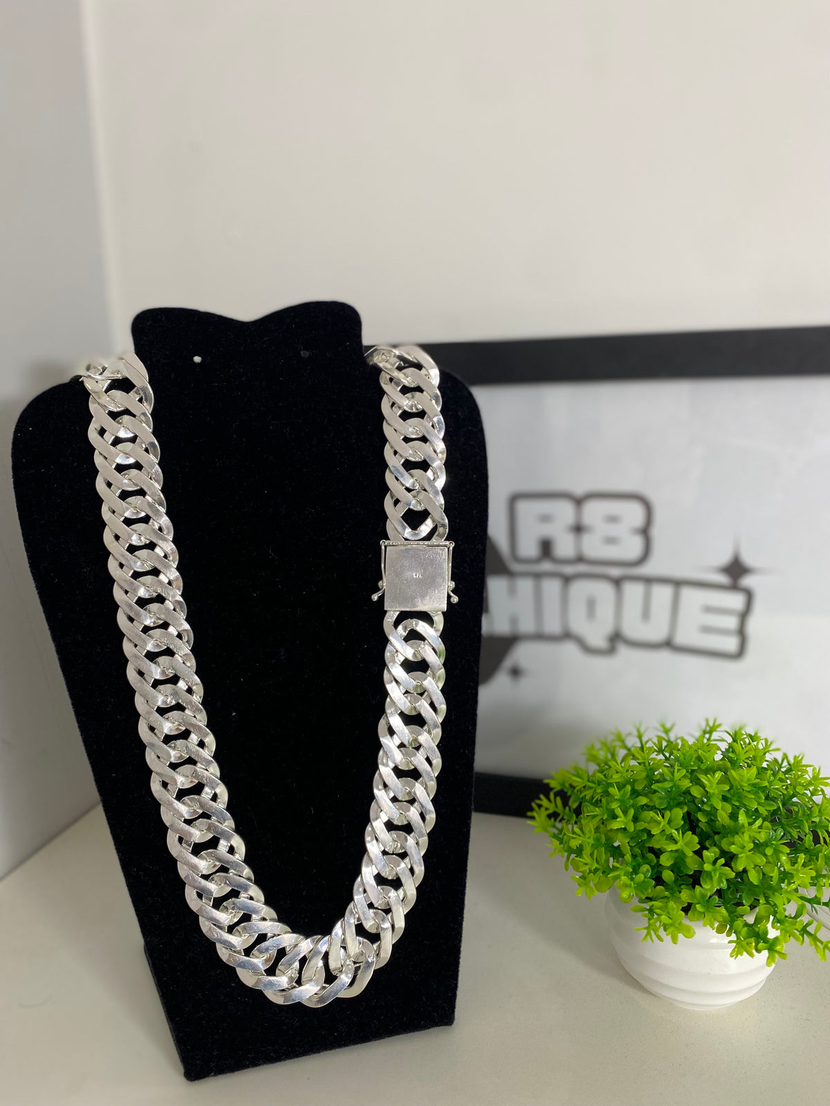 Corrente Prata EloDuplo - 30MM (ÚLTIMA UNIDADE)