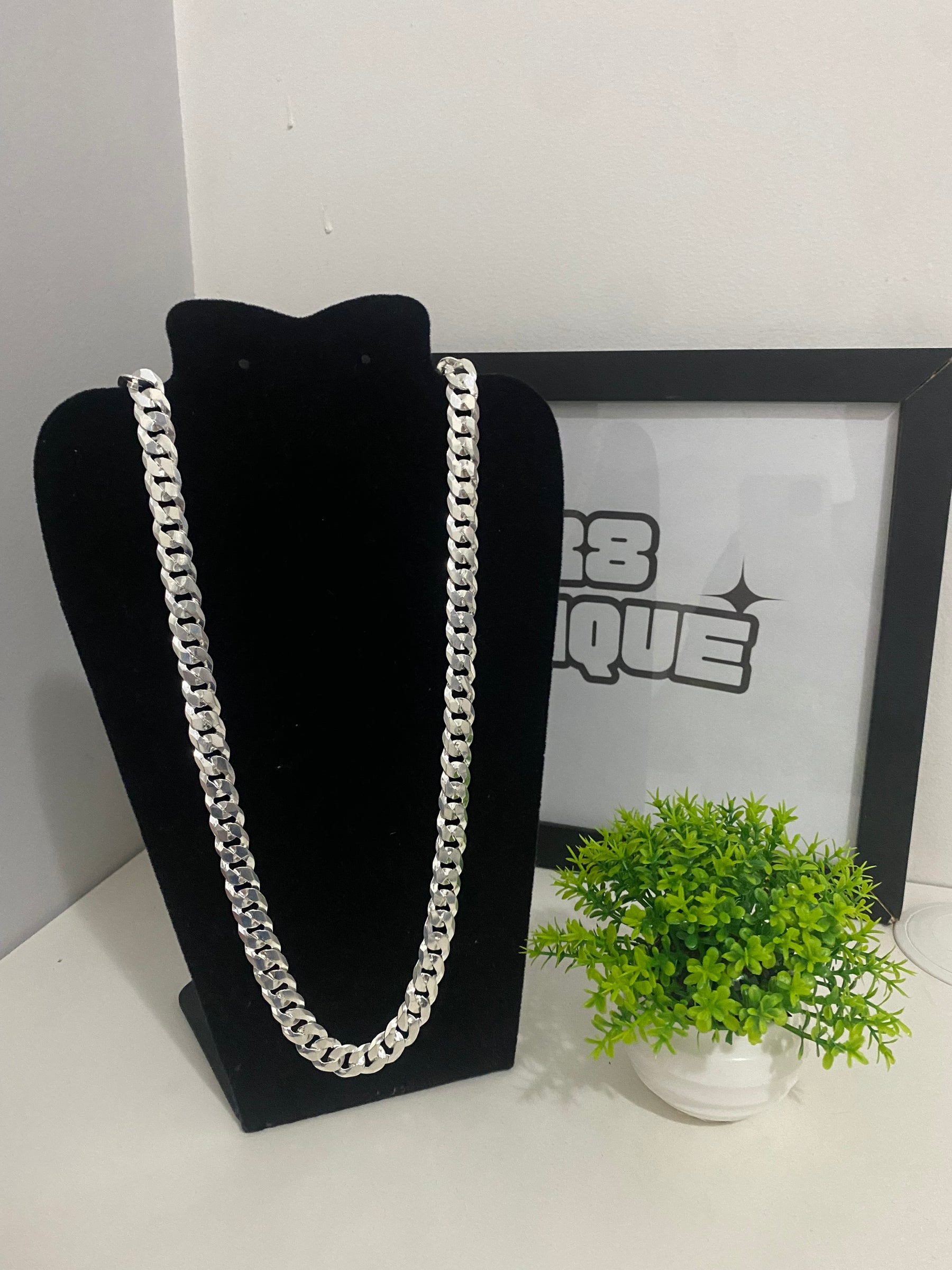 Correntes Prata 1x1 - 13MM (ITALIANA)