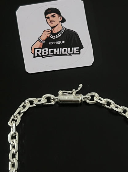 Pulseira Cartie - 4MM Prata Mista