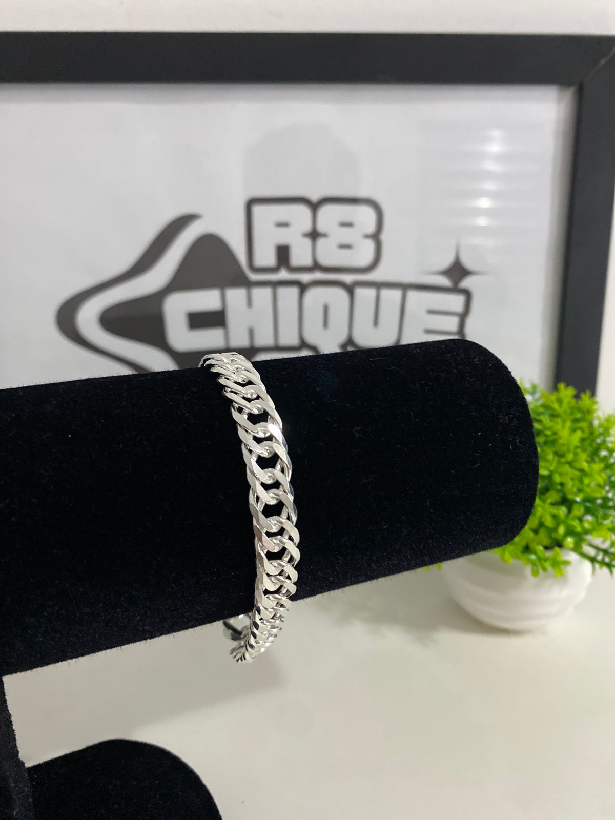 Pulseira Prata 12MM - EloDuplo