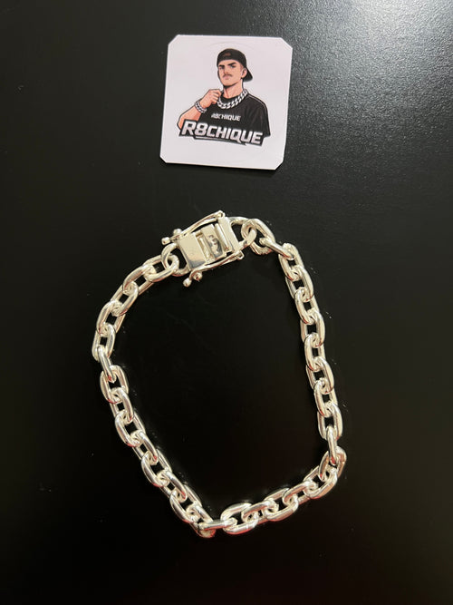Pulseira Cartie - 8MM Prata Mista