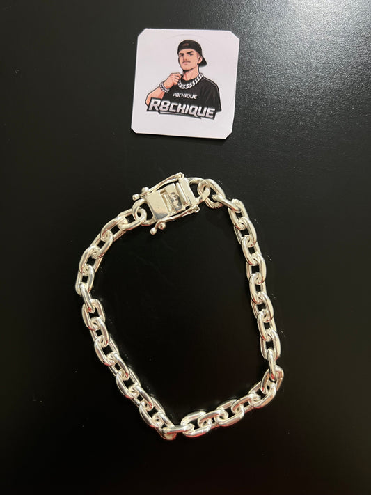 Pulseira Cartie - 8MM Prata Mista
