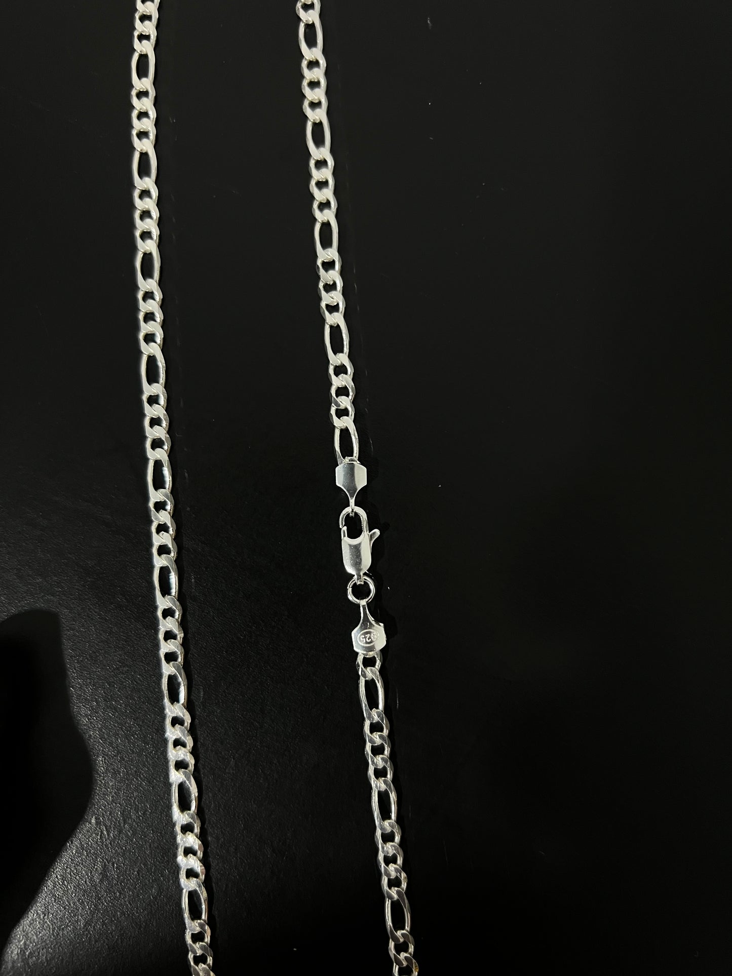 Corrente 3x1 - 4MM/70CM Prata Mista